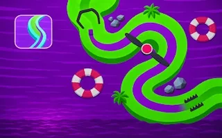 Play Color Path Line 3D Draw and Roll Puzzle Runner online free