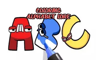 Play Coloring Alphabet Lore online free