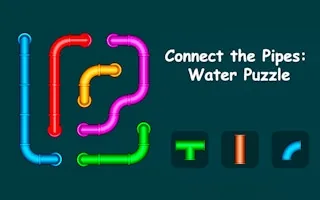 Play Connect the Pipes Water Puzzle online free
