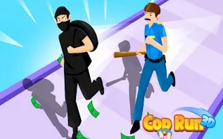 Play Cop Run 3D online free