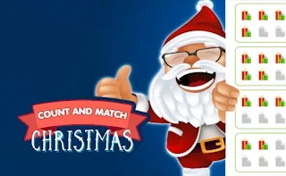 Play Count and Match Christmas online free
