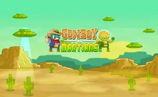 Play Cowboy VS Martians online free