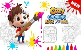 Play Cozy Coloring Book for Kids online free