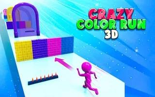Play Crazy Color Run 3D online free