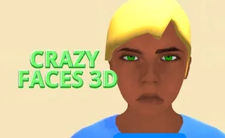 Play Crazy Faces 3D online free