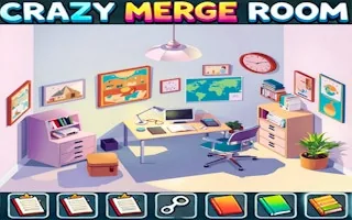 Play Crazy Merge Room online free