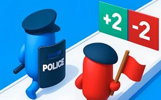 Play Crazy Revolution Police Runner - Hyper Casual online free