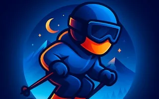 Play Crazy Snow Skier Platformer online free