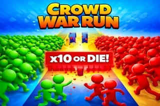 Play Crowd War Run online free