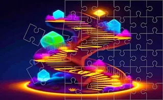 Play Crystals Sliding Image Adventure online free