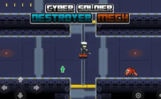 Play Cyber Soldier Destroyer Mech online free
