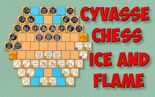 Play Cyvasse Chess Ice and Flame online free