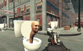 Play Dead Aim Skibidi Toilets Attack online free