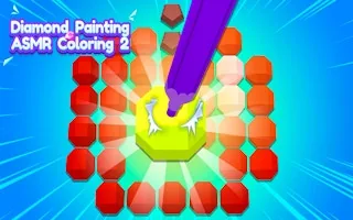 Play Diamond Painting ASMR Coloring 2 online free