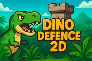 Play Dino Defence 2D online free