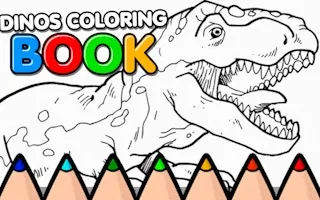 Play Dinos Coloring Book online free