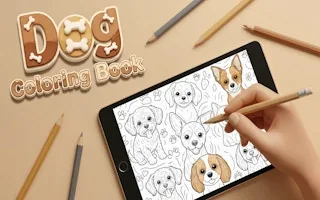 Play Dog Coloring Book online free