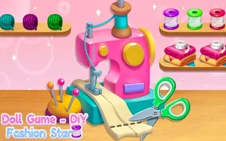 Play Doll Game DIY Fashion Star online free