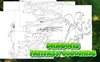 Play Dragons - Fantasy Coloring online free