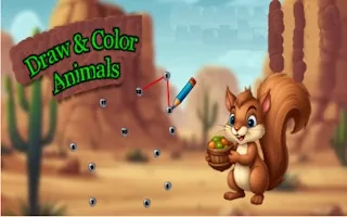Play Draw & Color Animals online free