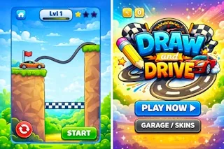 Play Draw & Drive online free