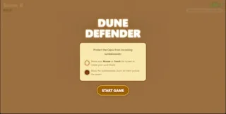 Play Dune Defender online free