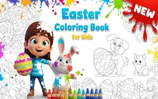Play Easter Coloring Book for Kids online free