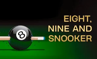 Play Eight and Nine and Snooker online free