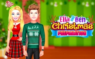 Play Ellie And Ben Christmas Preparation online free