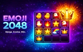 Play Emoji 2048 online free