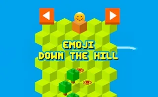 Play Emoji Down The Hill online free