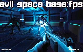 Play Evil Space Base FPS online free