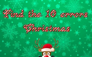 Play Find 10 errors - CHRISTMAS online free