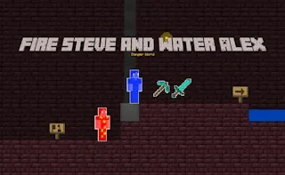 Play Fire Steve and Water Alex online free