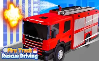 Play Fire Truck Rescue Driving online free