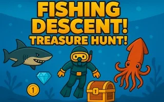 Play Fishing Descent online free