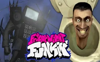 Play FNF Skibidi Toilet Dance Party online free