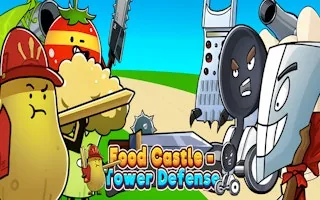 Play Food Castle Tower Defense online free
