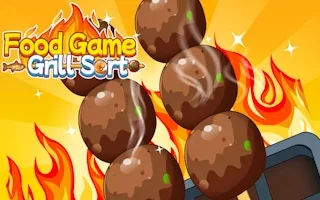 Play Food Game - Grill Sort online free