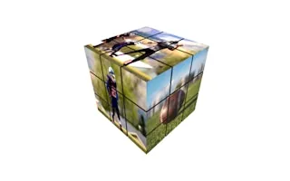 Play Football Cube Puzzle online free