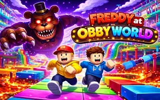 Play Freddy at Obby World online free