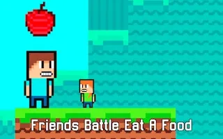 Play Friends Battle Eat A Food online free