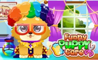 Play Funny Puppy Care online free