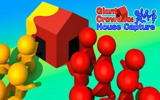 Play Giant Crowd io House Capture online free