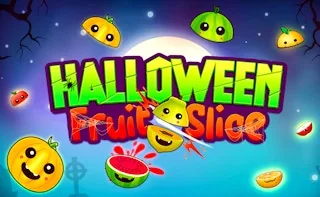 Play Halloween Fruit Slice online free
