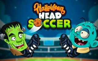 Play Halloween Head Soccer online free