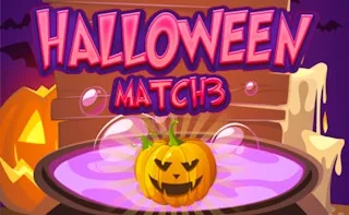 Play Halloween Match 3 online free