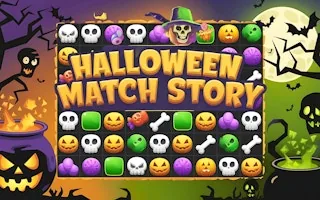 Play Halloween Match Story online free