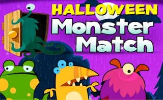 Play Halloween Monsters Match online free
