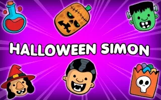 Play Halloween Simon online free